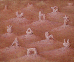 Desert, 80x60, oil, canvas